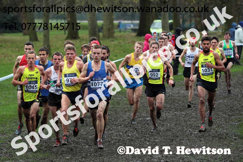 Senior men, British Athletics Liverpool Cross Challenge, Sefton Park, Liverpool. Photo: David T. Hewitson/Sports for All Pics